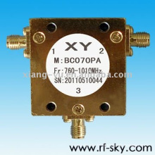 Circulateur militaire à bande large d&#39;isolateurs de micrsstrip de 150W 1.8-2.4GHz Rf